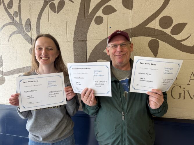 The Alpena News wins four MPA awards